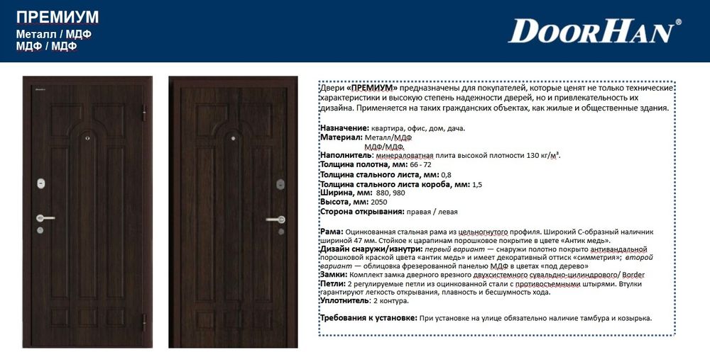 Двери Российского производства