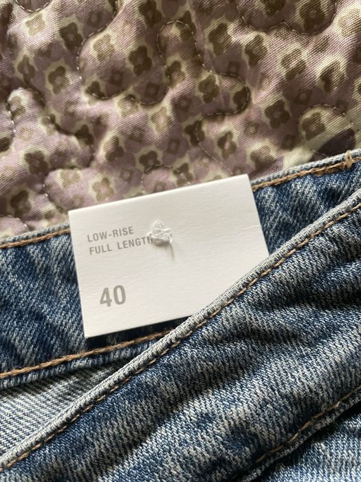 Нови дънки Zara low waist/ straight leg