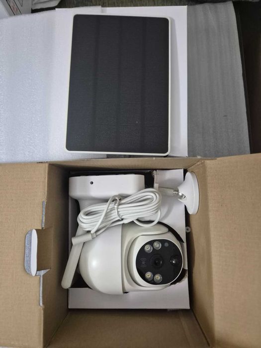Cameră de supraveghere solară JideTech, exterior