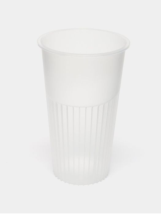 ДЕШЁВО Пластиковые Стаканы для кофе с Кришкой, 350/500 мл, 1100