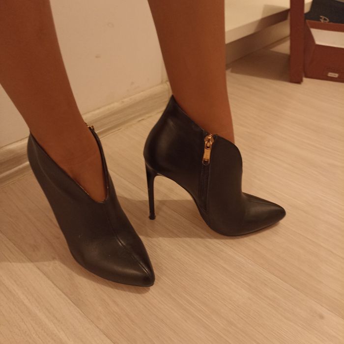 Ботильоны 10 см в отличном состоянии
