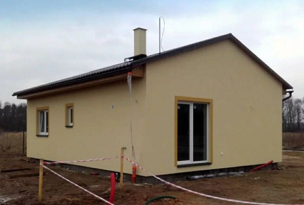 Construcții case pe structura metalică