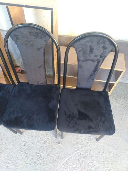 Стулья 10 шт черного цвета