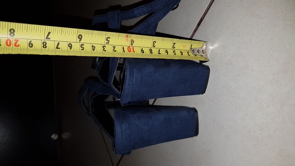 Sandale dama bleumarin noi 38