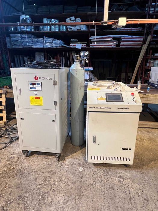 Laser System aparat sudura laser împreună cu răcitorul ROMAX