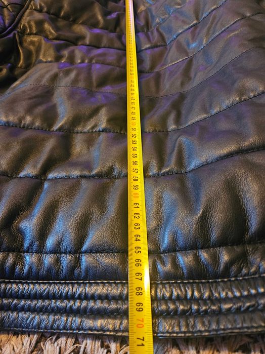 Geaca Jacheta de piele naturala Zara Man M