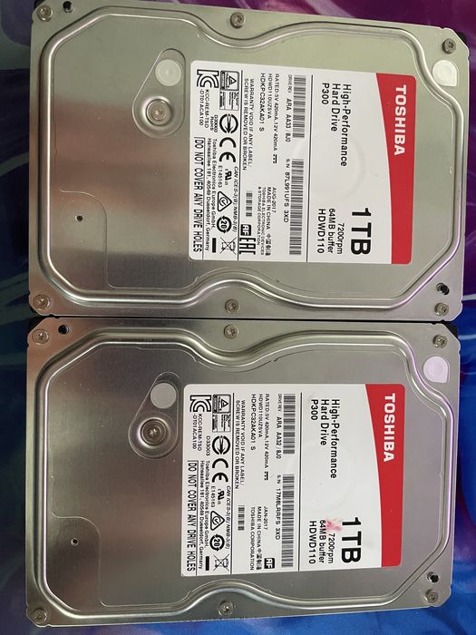 HDD 1TB Toshiba P300 3,5”