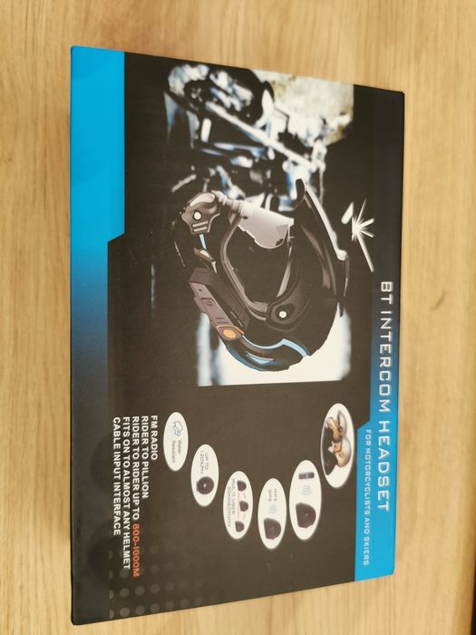 Intercom casca moto boblov