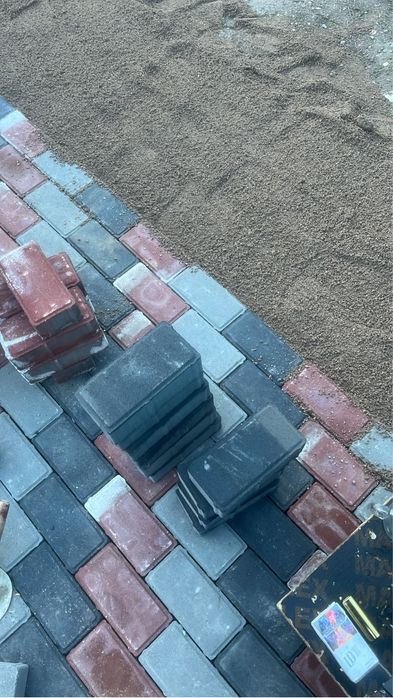 Укладка брусчатки тротуарный плитки