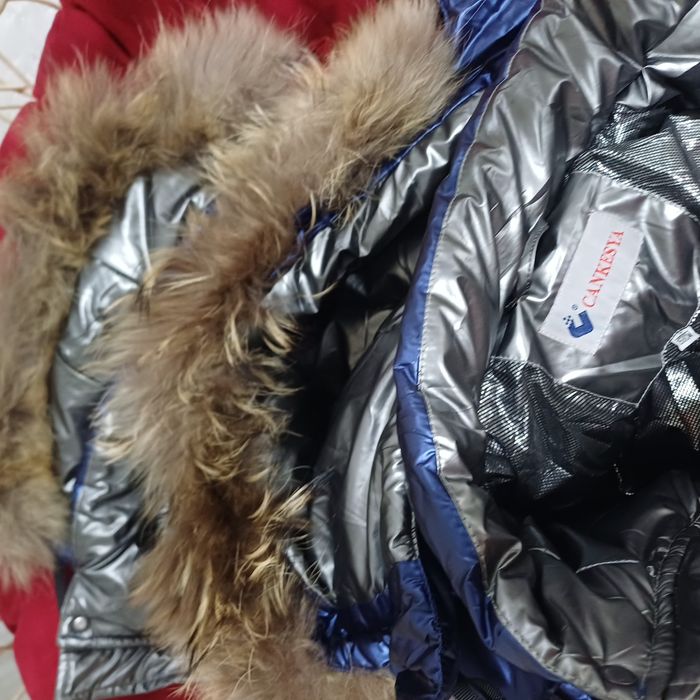 Пуховик очень тёплый