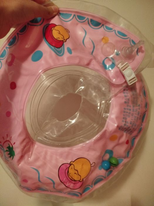 Детский круг для плавания (одевается на шее)