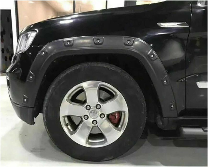 Overfendere aparatori noroi pentru Jeep Grand Cherokee 2011-2021 cu suruburi decorative