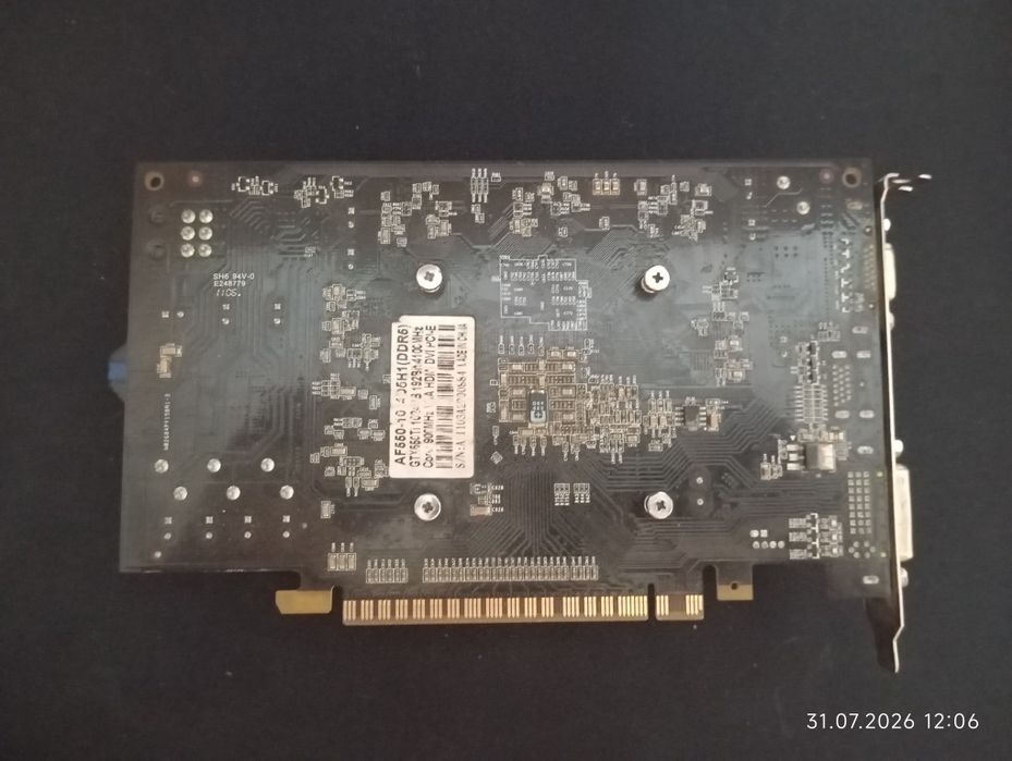 видеокарта GTX 550ti AFOX