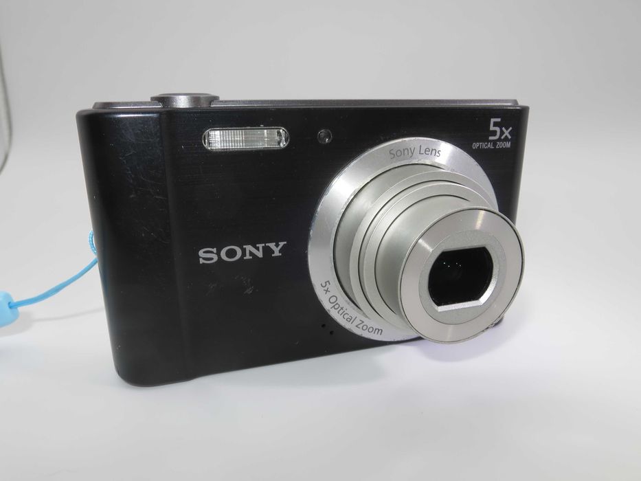 Sony Cybershot W800 ултракомпактен цифров фотоапарат, 20 MP дигитална камера, пълен комплект, тествана и работи Отлично