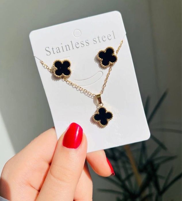 Комплект колие с обици