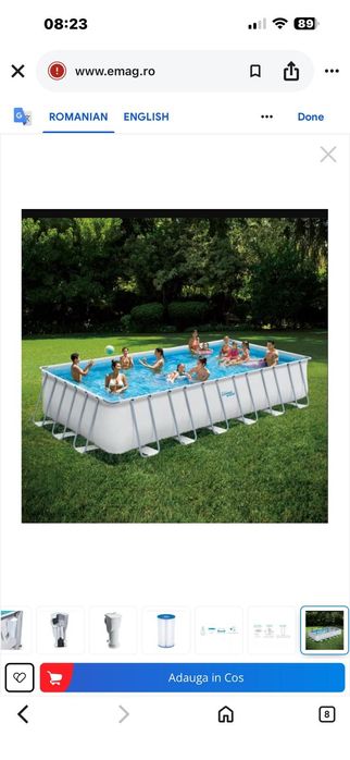 Piscina supraterana