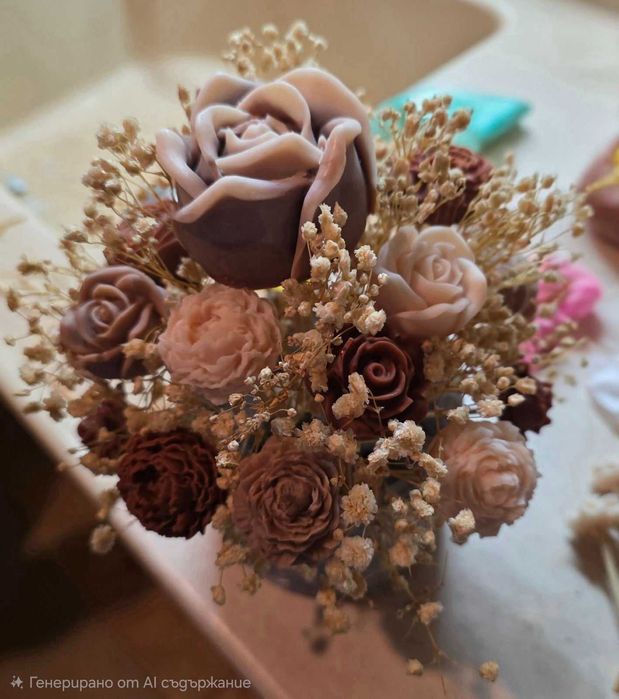 Ароматни свещи ръчна изработка от соев восък