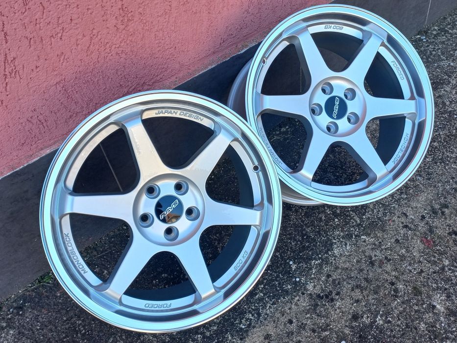 17"5х100Rays T37 Volk Racing 7.5ж ет35 Subaru Vw Golf Polo Toyota Чист