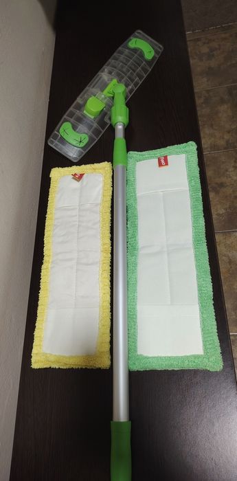 Mop plat cu 2 lavete lavabile