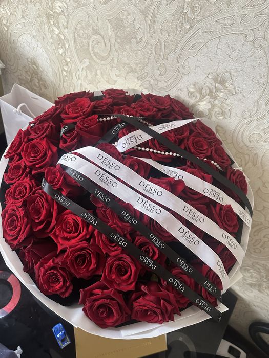 49 роз Семей с оформлением