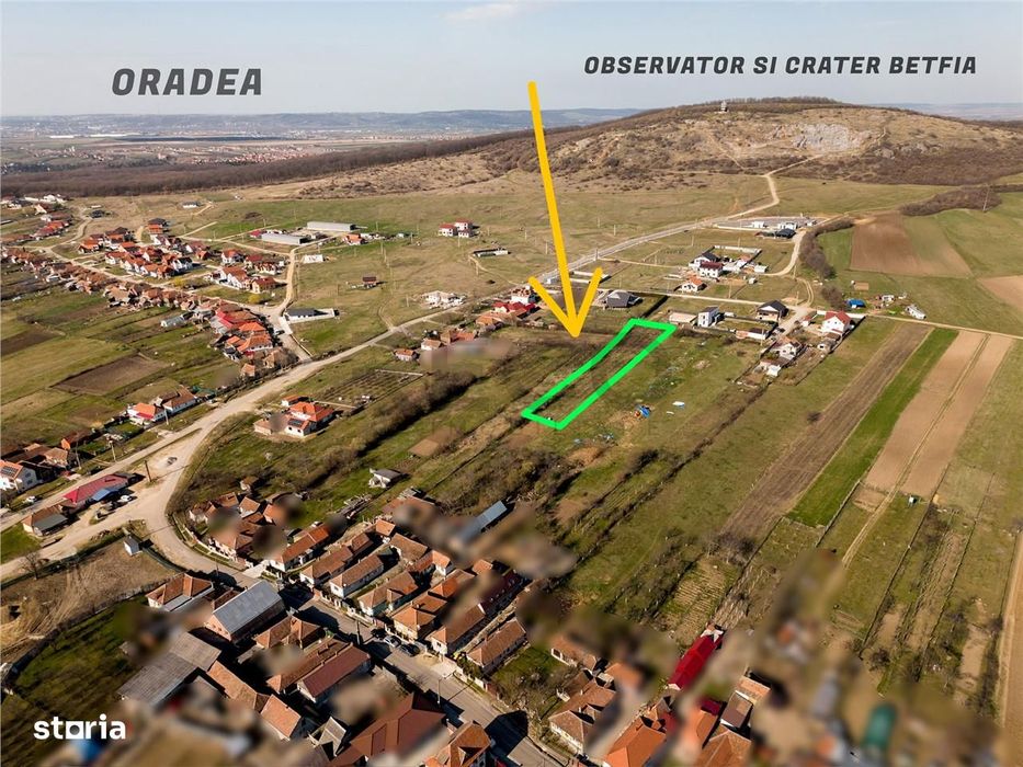 RECO Teren intravilan de vanzare in Betfia – locatie linistita, ideal
