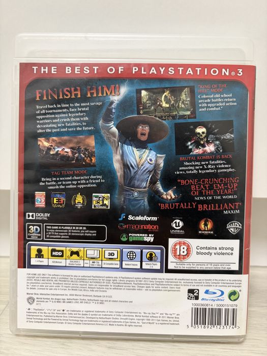 Продам Mortal Kombat (9) на PS 3