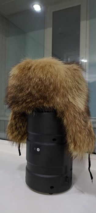 Шапка зимняя . Енот