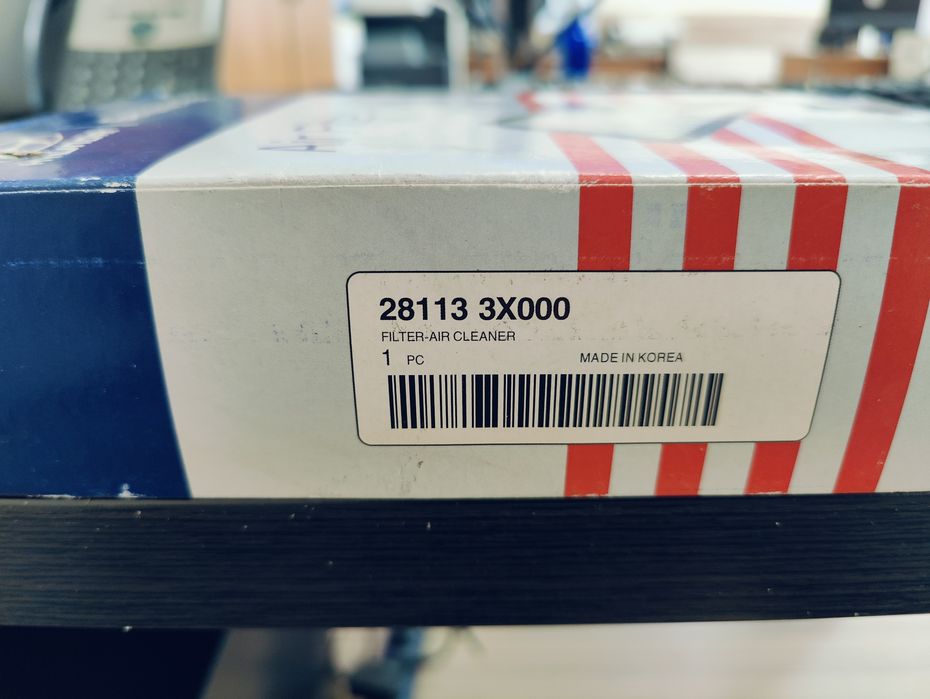 Фильтр воздушный на KIA Ceed II