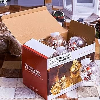 Декоративни коледни лапми завеса