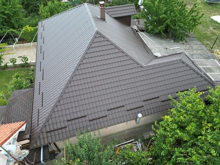 Крыша, Сайдинг, Водосток, Ограждения, Снегодержател