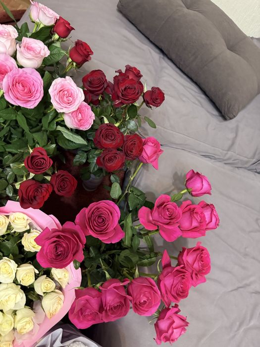 букеты цветов, разные