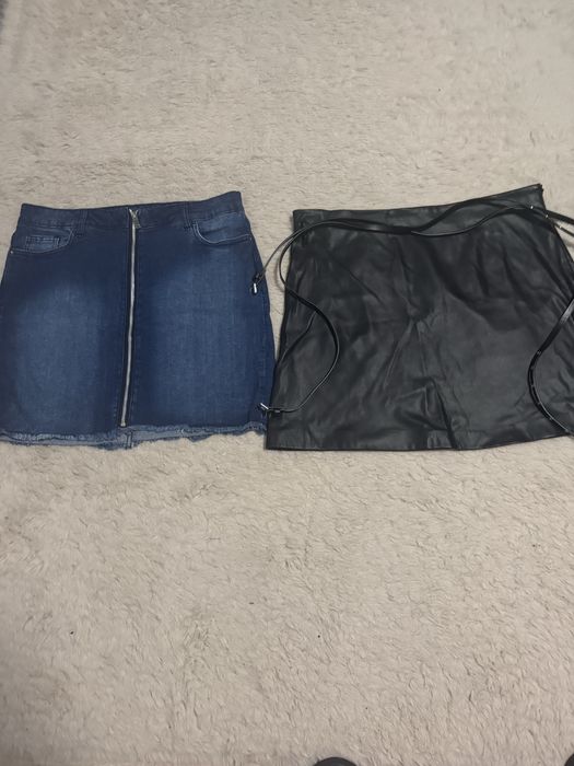 2 fustite pret mic ptr ambele!