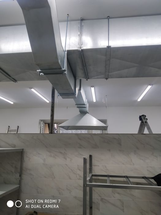 Вентиляция жестяной цех