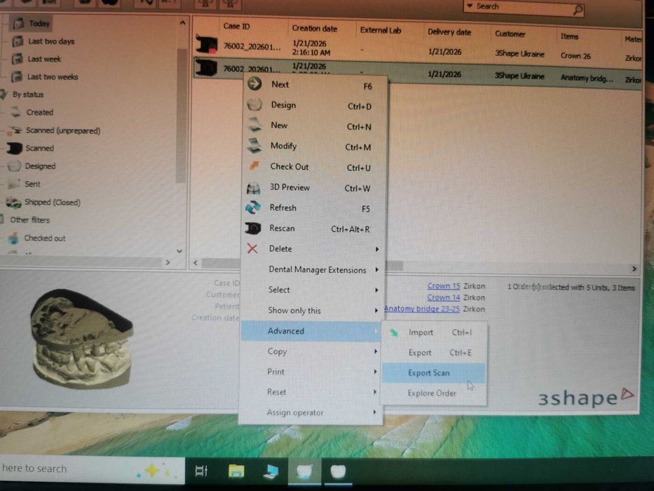 Зъботехнически скенер 3shape d700