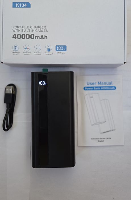 Baterie Externa 40.000 /Incarcare rapida /Nou.