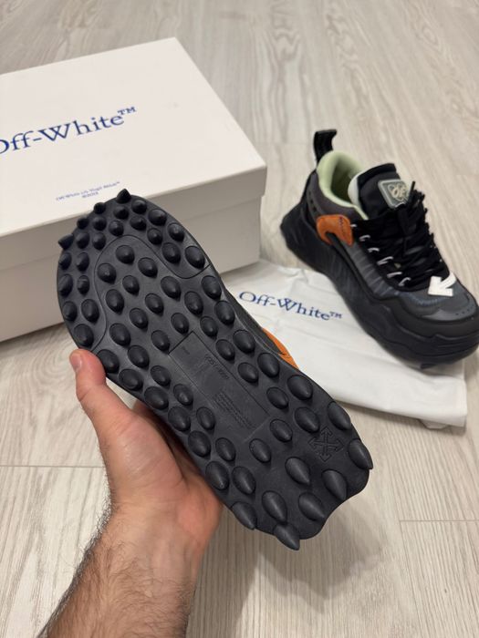 Adidasi OFF WHITE, Odsy 1000 SNEAKERS Premium din Piele Full Box Black