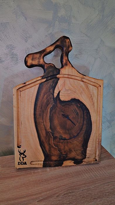 Tocătoare din lemn masiv de nuc