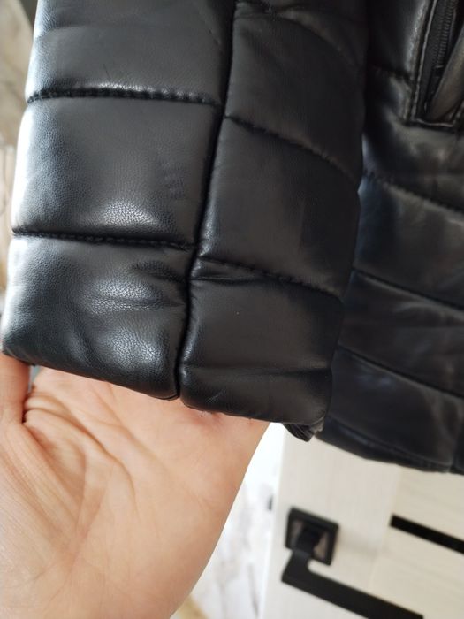 Куртка зима эко-кожа, размер 48