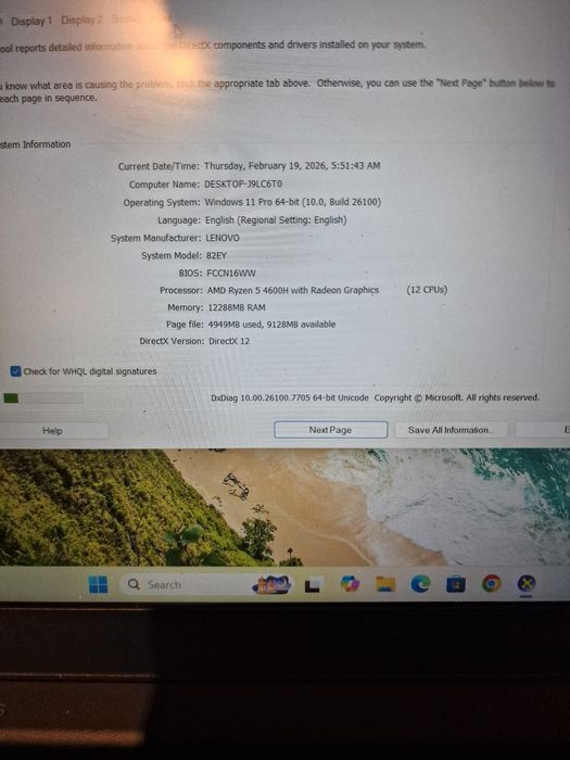 Laptop Lenovo Ideapad Gaming 15ARH05