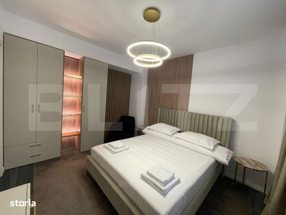 Apartament modern 3 camere, 59 mp, decomandat, bloc nou, zona Zamca