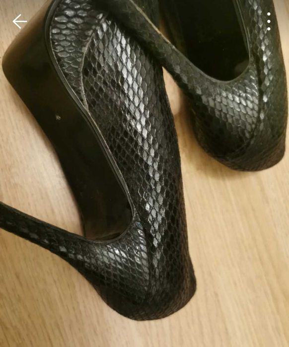 Pantofi stiletto piele șarpe