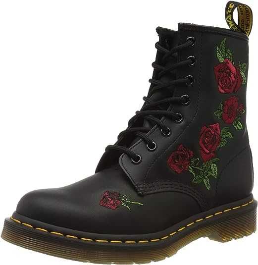 Новые мартенсы с вышивкой, оригинал, р-р 40-41 (Dr Martens Original)
