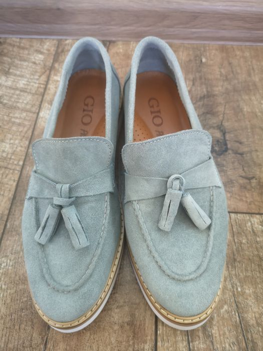 Обувки естествен велур, номер 41