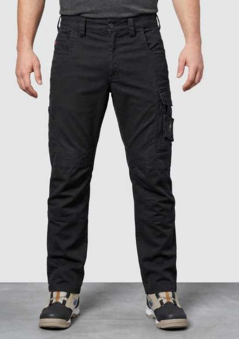 Новые рабочие брюки STRAUSS e.s.motion ten, EU 46, Oxid Black