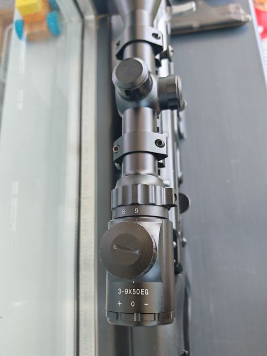 Airsoft SVD Dragunov ACM 170 m/s + Luneta 3-9x50 iluminata + Bile 0.36 g