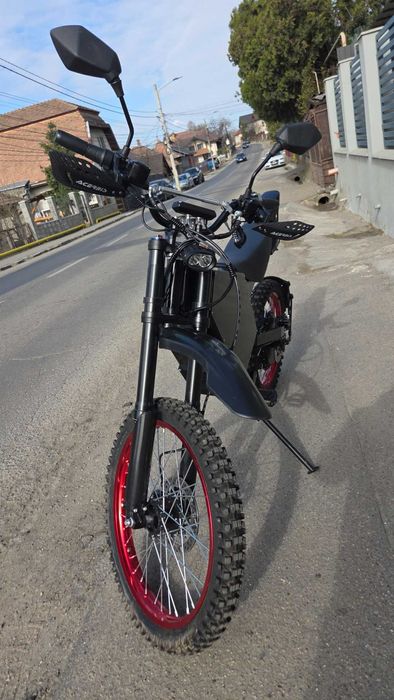 E-Bike STEALTH BOMBER  Enduro DirtBike, 72V,75Ah, 20kW peak