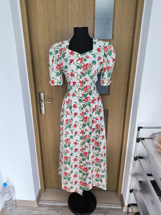 Rochie vintage bumbac