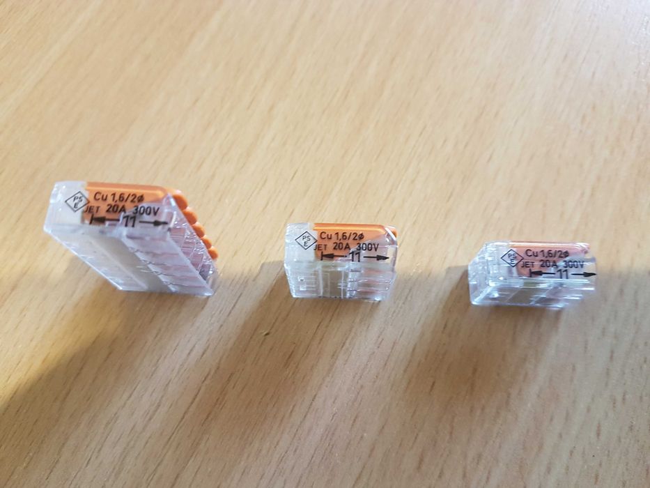 455 (buc.) cleme legatura, conector de imbinare Wago cu 2, 3, 5 poli