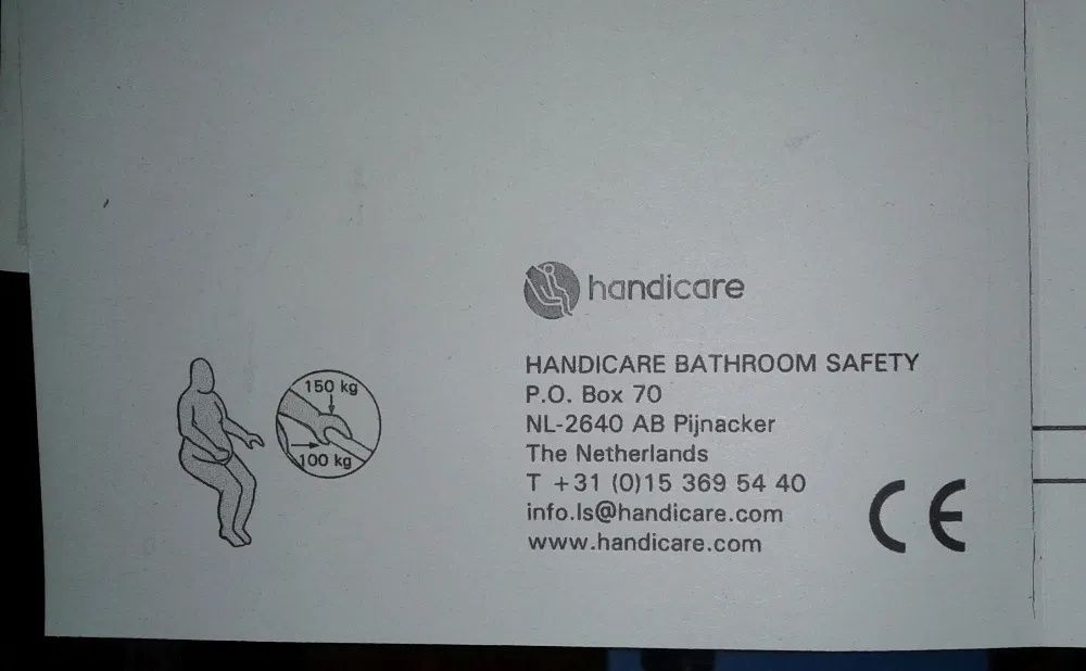 Maner Miner rabatabile pliabil WC toaleta baie Linido 600 din Olanda