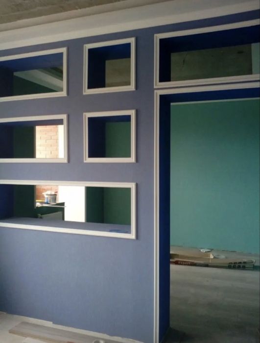 Гипсокартон, любые виды работ